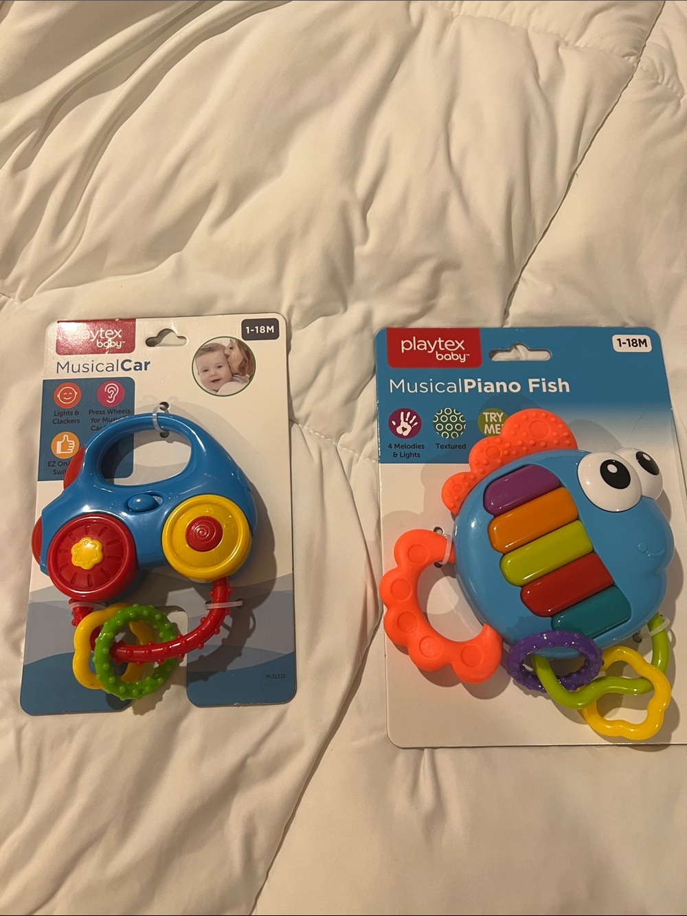 Playtex Musical Toy- ages 1-18 mo